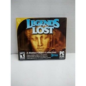BRAND NEW Sealed Brain Games:  Legends of the Lost  (PC, 2010)